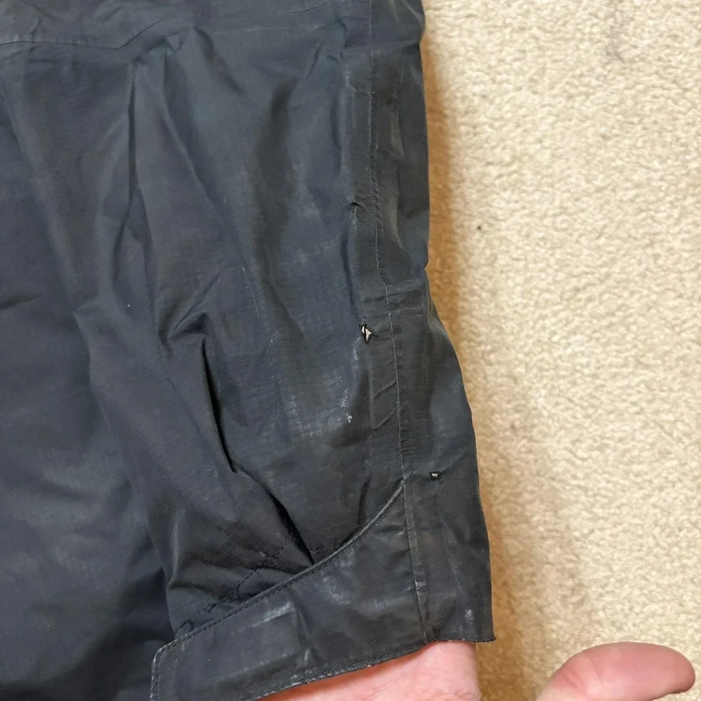 The North Face Jacket Mens Large Black GORE-TEX Hooded Ski Snow Shell Waterproof